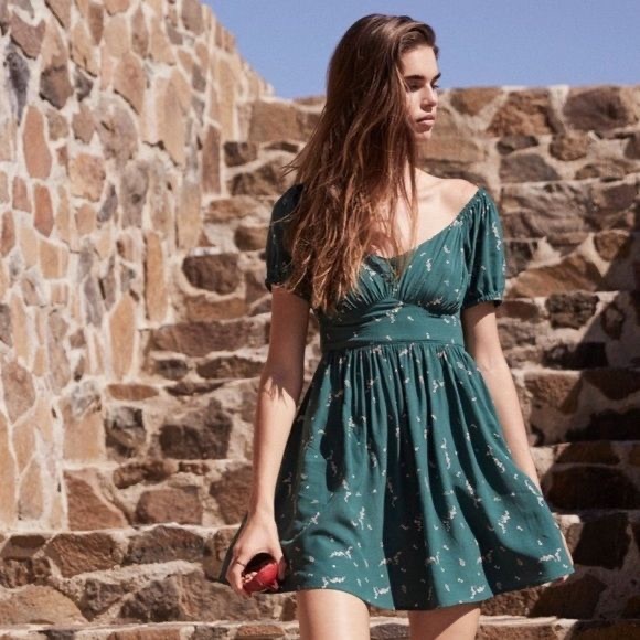 Auguste the Label - Green Summer Dress XS - Picture 1 of 4